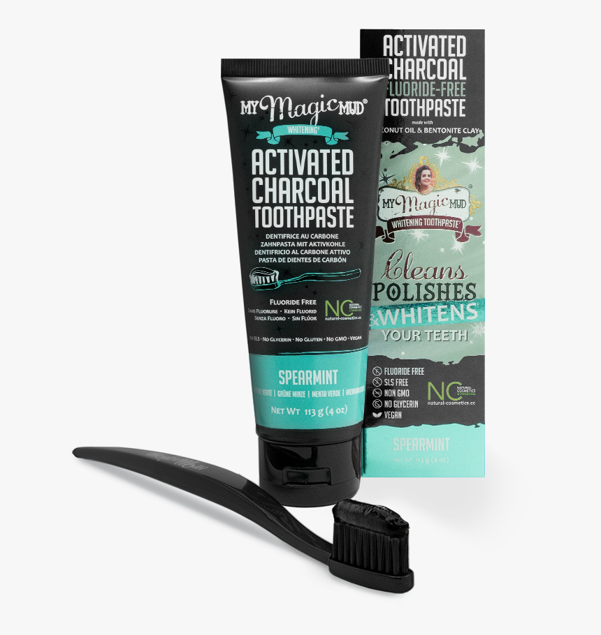 My Magic Mud Charcoal Toothpaste, HD Png Download, Free Download