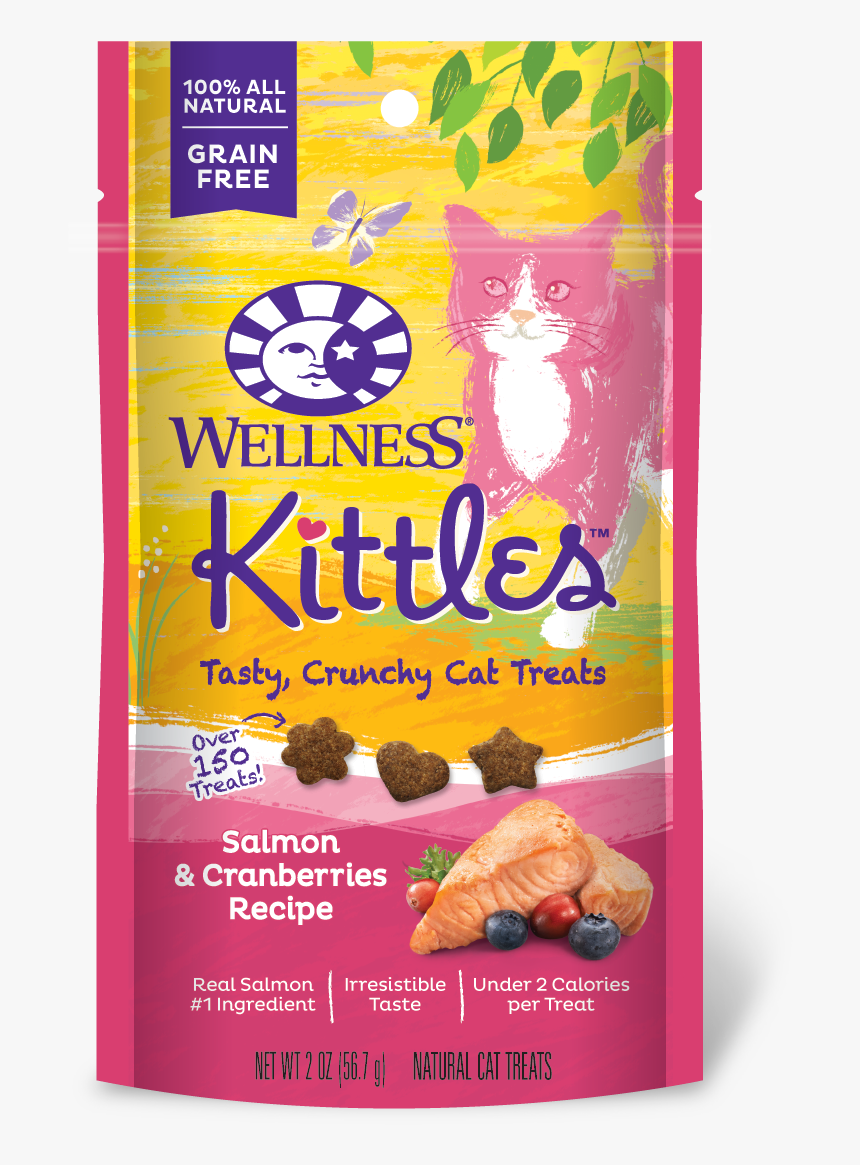 Salmon And Cranberries - Wellness Kittles Chicken, HD Png Download, Free Download