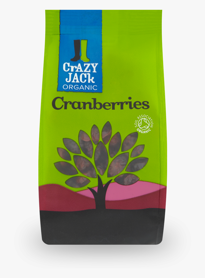 Crazy Jack Cranberries 100g"
 Title="crazy Jack Cranberries - Paper Bag, HD Png Download, Free Download