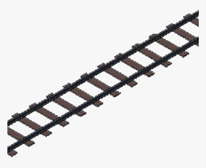 Train Background Vector Clip Art Source - Transparent Train Tracks Clipart, HD Png Download, Free Download