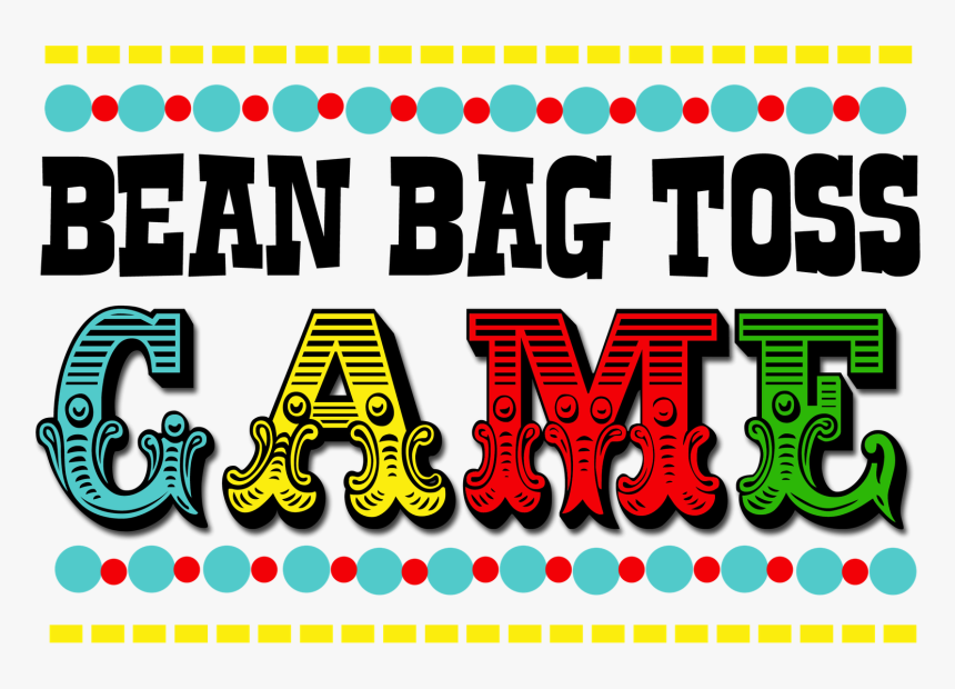 Circus Clipart Sign - Bean Bag Toss Sign, HD Png Download, Free Download