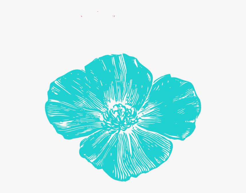 Blue Poppies Svg Clip Arts - Golden Poppy Clip Art, HD Png Download, Free Download