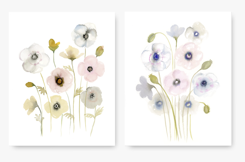 Fields Of Poppies Set, HD Png Download, Free Download