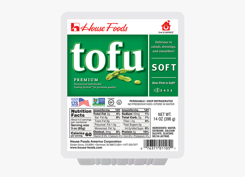 Premium Tofu Soft - House Foods Extra Firm Tofu, HD Png Download, Free Download
