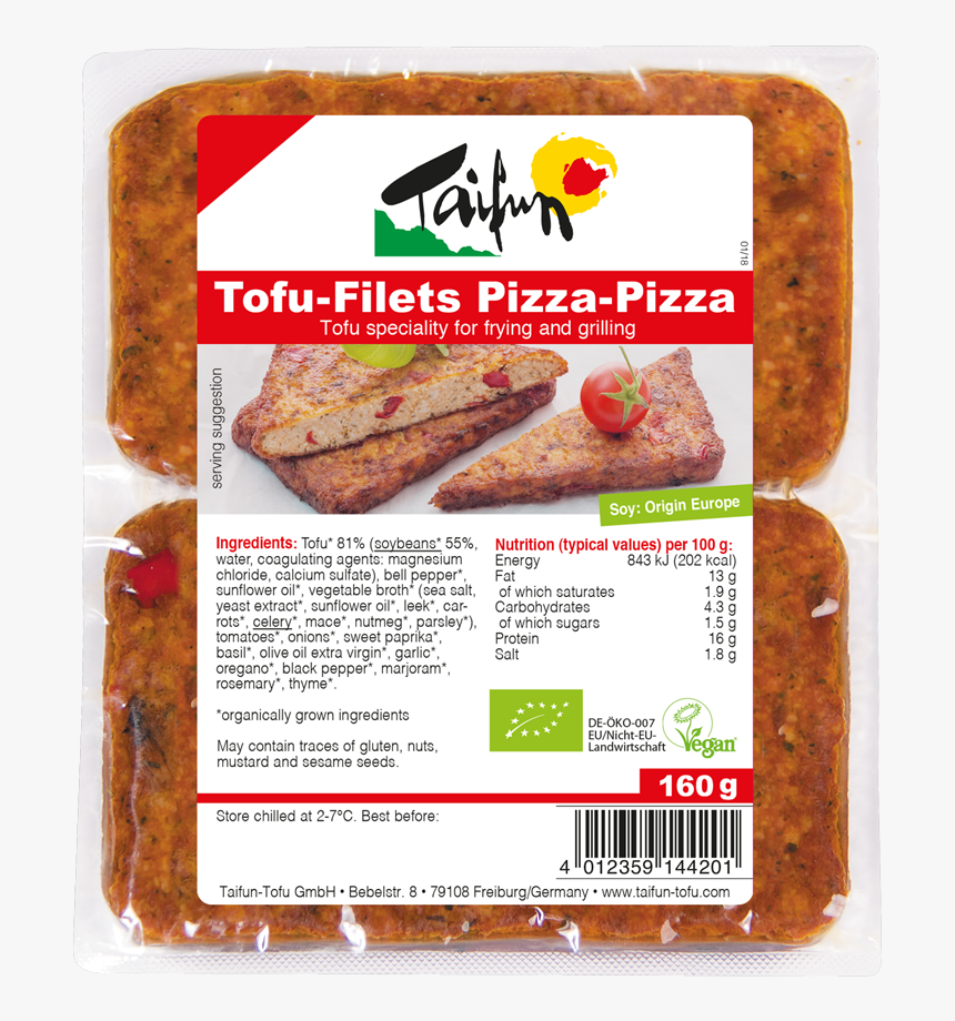 Tofu Filets Pizza Pizza - Pizza Pizza Taifun, HD Png Download, Free Download