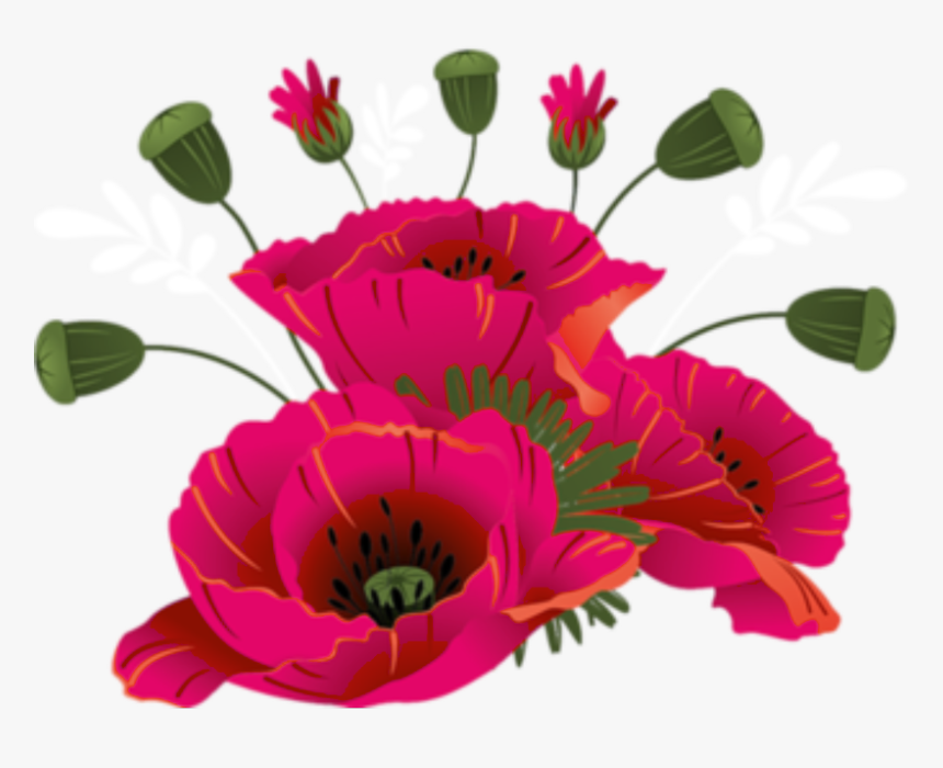 #poppies - Clipart Remembrance Day Poppies, HD Png Download, Free Download
