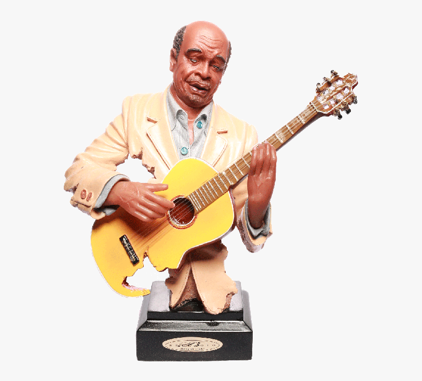 Transparent Guitar Player Png - Resin Jazz Band Figurines, Png Download, Free Download