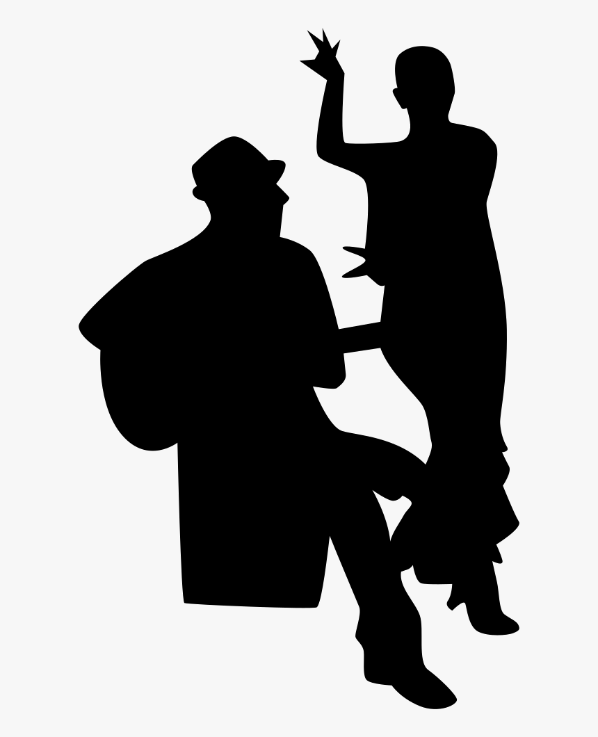Flamenco Dancer And Guitar Player Silhouettes - Flamenco, HD Png Download, Free Download