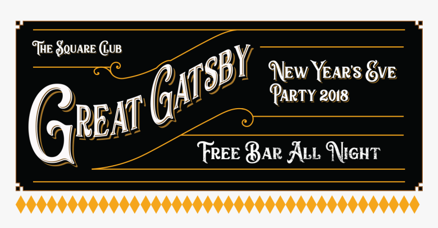 New Years Eve Party Bristol Square Banner - Calligraphy, HD Png Download, Free Download