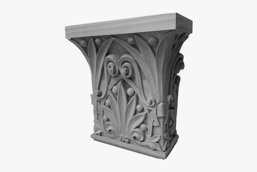 Plaster Pilaster Capital [half Square] - Sofa Tables, HD Png Download, Free Download