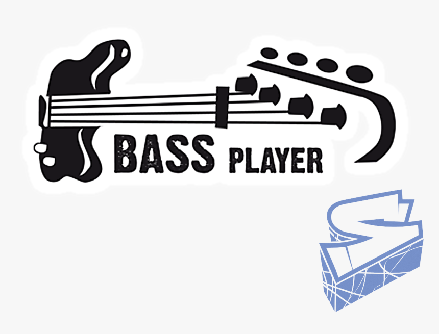 Guitar Bass Fender Precision T-shirt Bassist Clipart - Fender Bass Player Cartoon, HD Png Download, Free Download