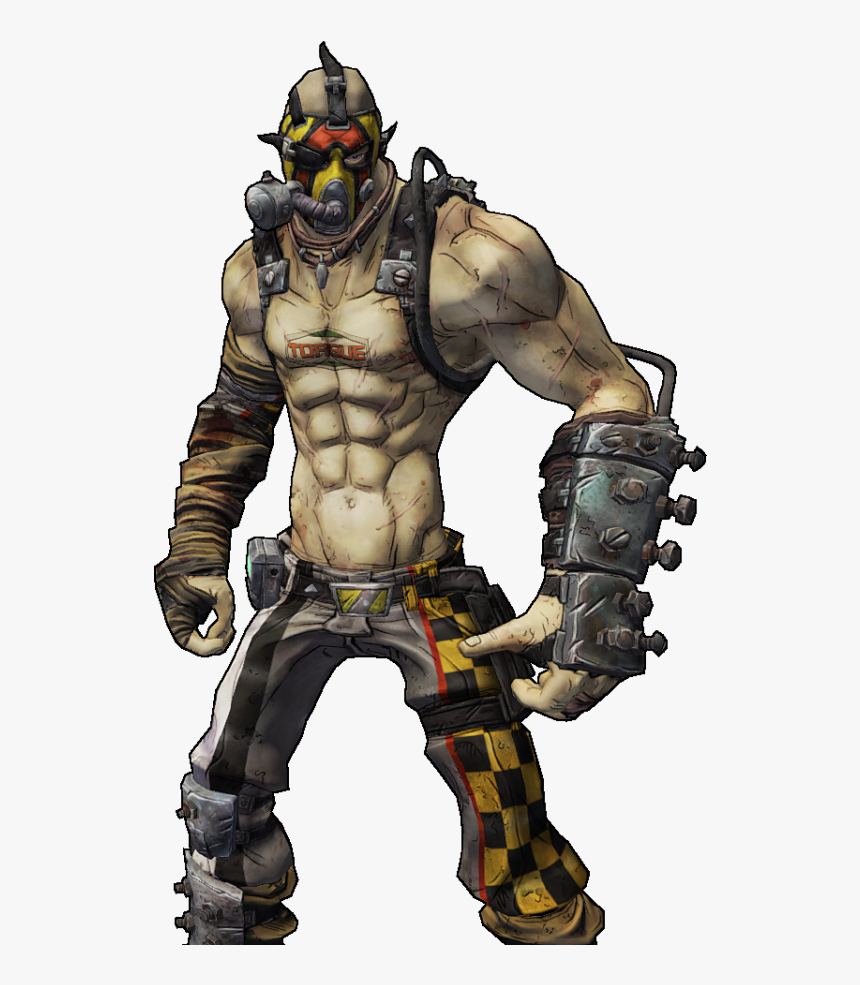 Transparent Game Characters Png - Borderlands 2 Psycho Png, Png Download, Free Download