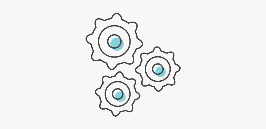 Cogs Icon - Circle, HD Png Download, Free Download
