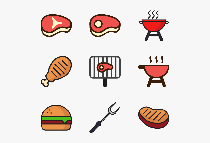 Barbecue & Grill - Autumn Icons, HD Png Download, Free Download