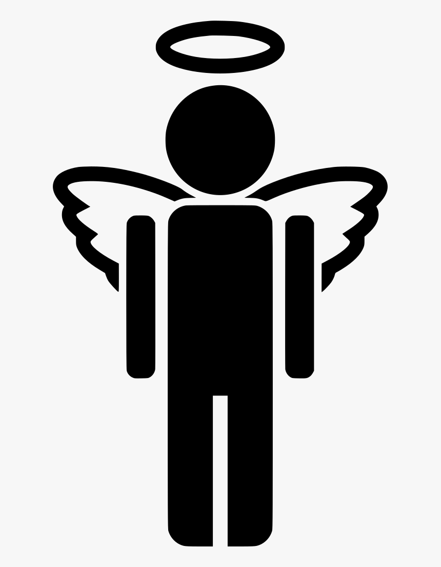 Sin Radio - Male Wings Halo Angel, HD Png Download, Free Download