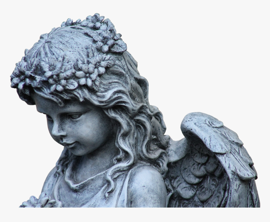 Angel Statue , Png Download - Guardian Angel Angel Face, Transparent Png, Free Download