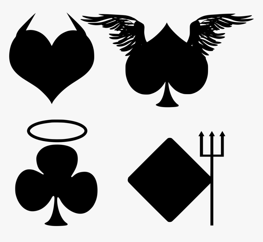Playing Card Suit Png, Transparent Png, Free Download
