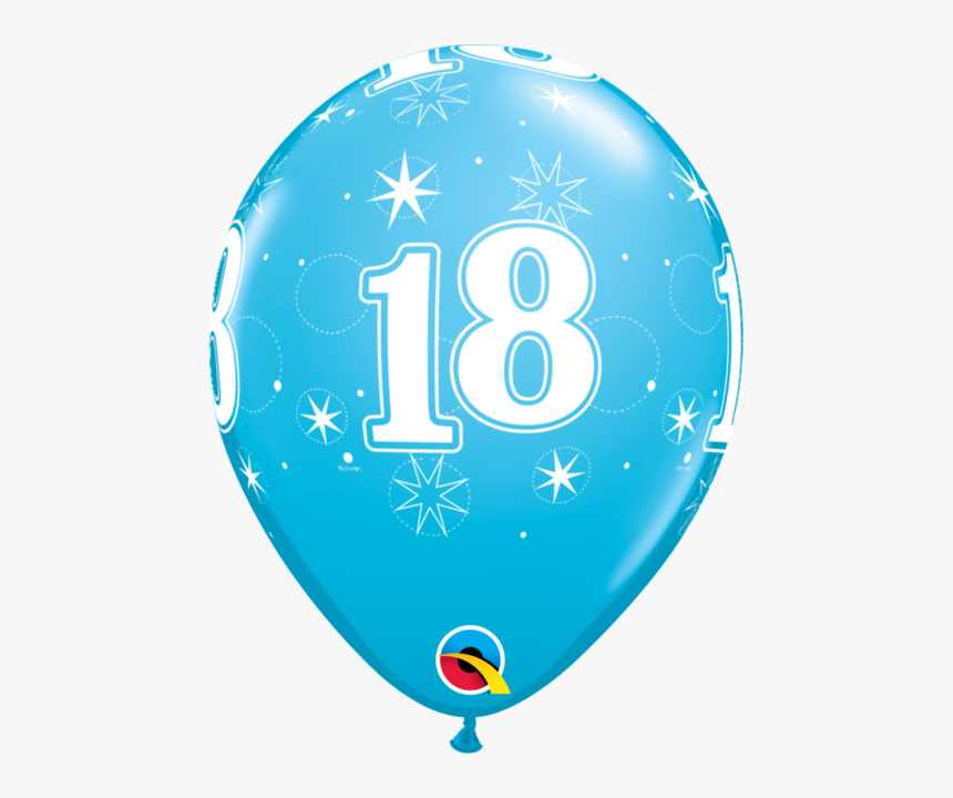 Age 18/18th Birthday Robin"s Egg Blue - 40th Birthday Balloon, HD Png Download, Free Download