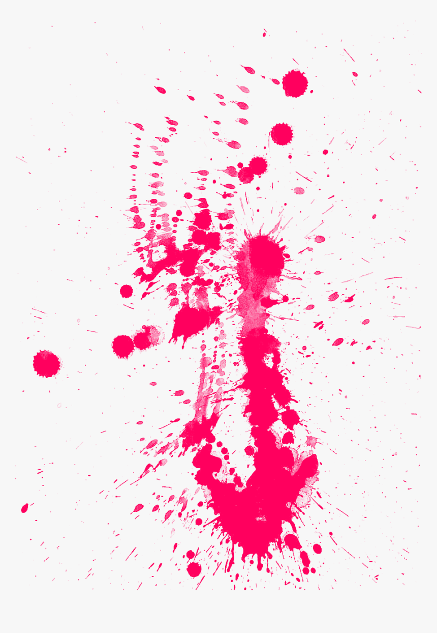 #pink #paint #splatter #freetoedit - Paint Ink Splatter, HD Png Download, Free Download
