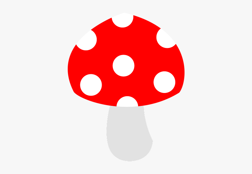 Mushroom, Red, White, Spots, Nature, Fairy, Garden, HD Png Download, Free Download