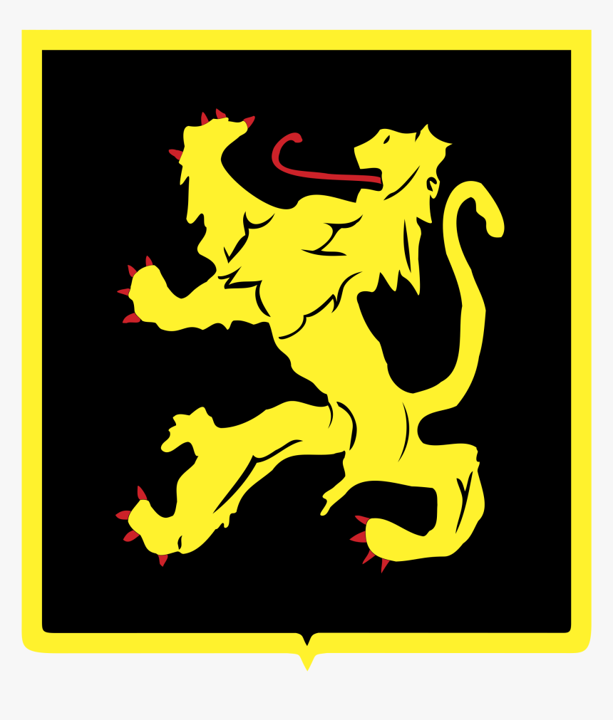 Belgian Lion Logo Png Transparent - Lion, Png Download, Free Download