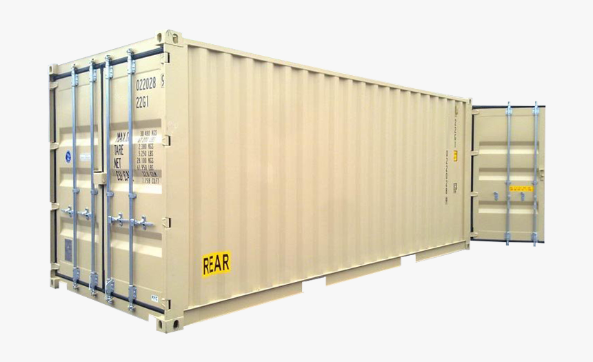 20 Double Door Cargo Container, HD Png Download, Free Download