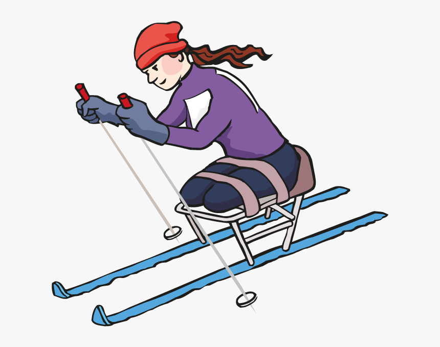 Svg Transparent Stock Ski Langlauf In Leichter Sprache - Cartoon, HD Png Download, Free Download
