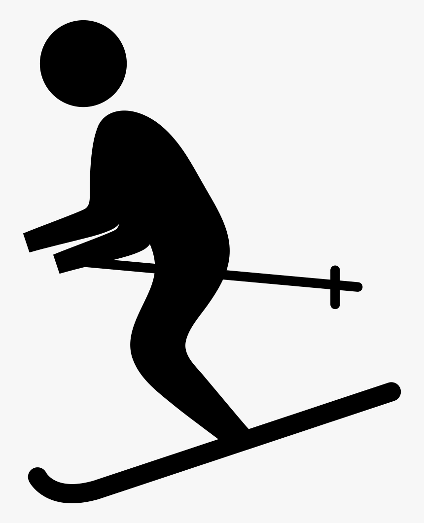 Skiing - Skier Turns, HD Png Download, Free Download