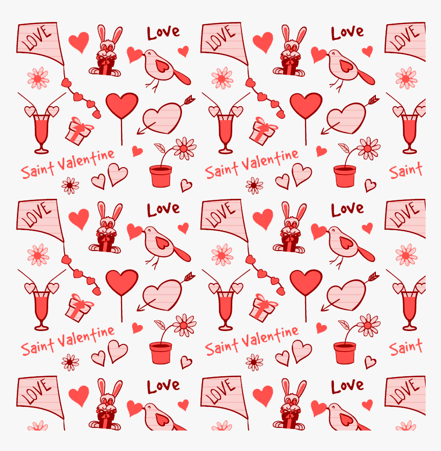 Transparent Background Vector Png - Transparent Background Valentine Clipart, Png Download, Free Download