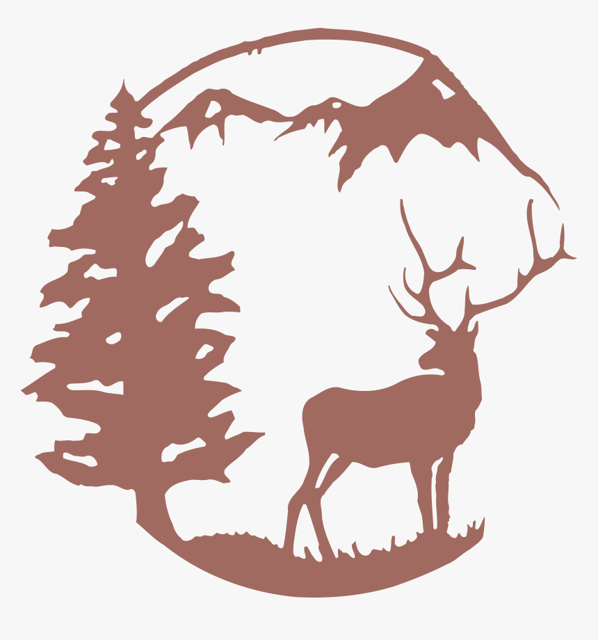 Moose Deer Wall Metal Art - Art, HD Png Download, Free Download