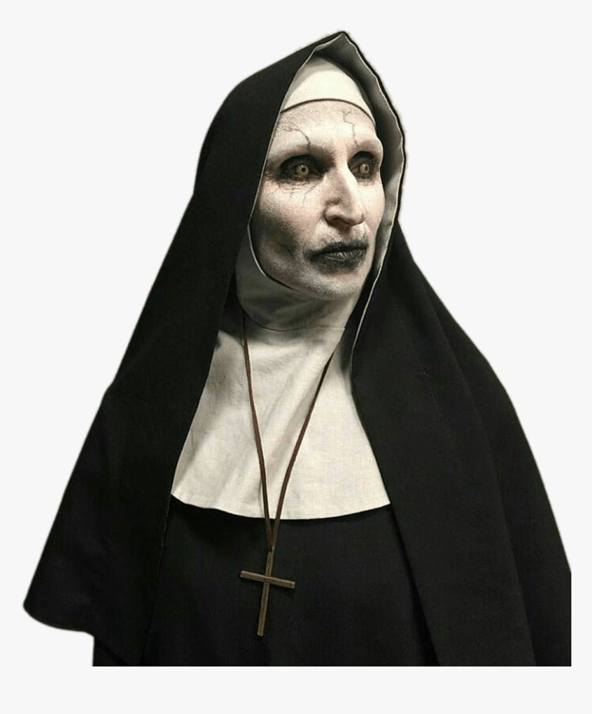 The Nun Wearing Cross Necklace - Nun 2018 The Nun, HD Png Download, Free Download
