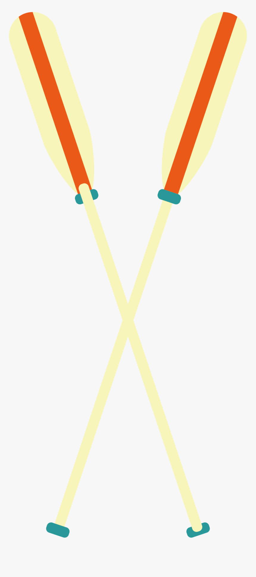 Rowing Clipart , Png Download - Paintings Of Oars Rowing, Transparent Png, Free Download