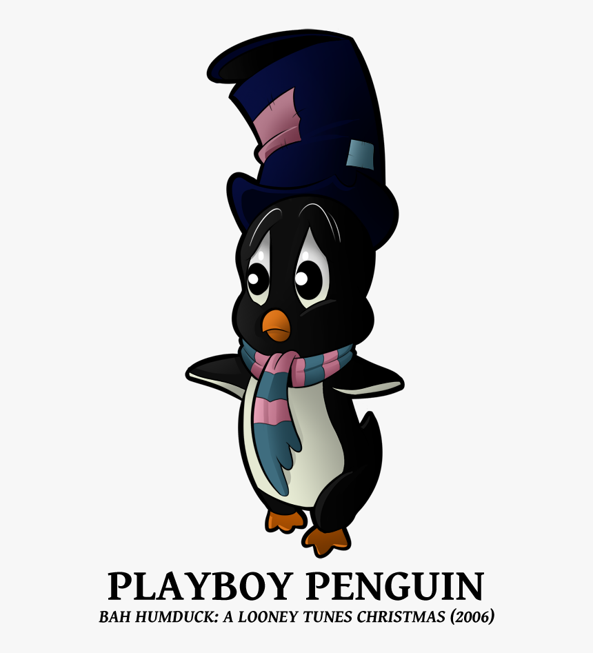 Transparent Christmas Penguin Png - Playboy Penguin Looney Tunes, Png Download, Free Download