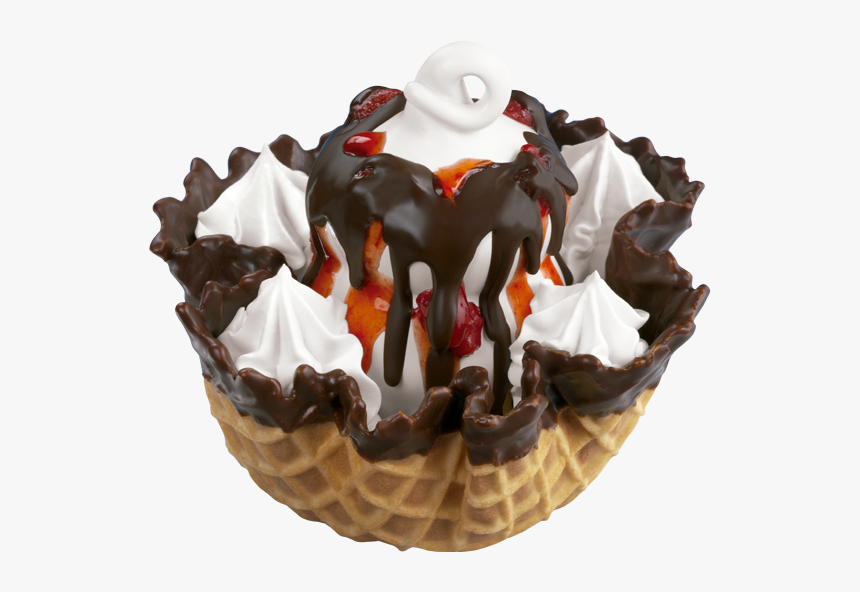 Peanut Buster® Parfait - Dairy Queen Waffle Bowl, HD Png Download, Free Download