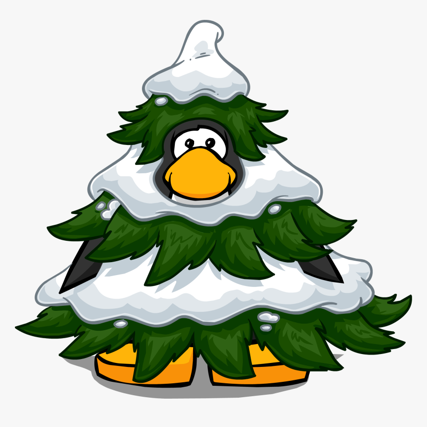 Image Pc Png Club - Club Penguin Tree Costume, Transparent Png, Free Download