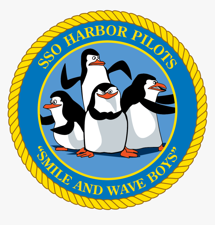 Sso Harbor Pilots Patch - Penguins Of Madagascar, HD Png Download, Free Download