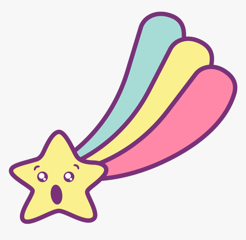Unicorn Star Clipart, HD Png Download - kindpng