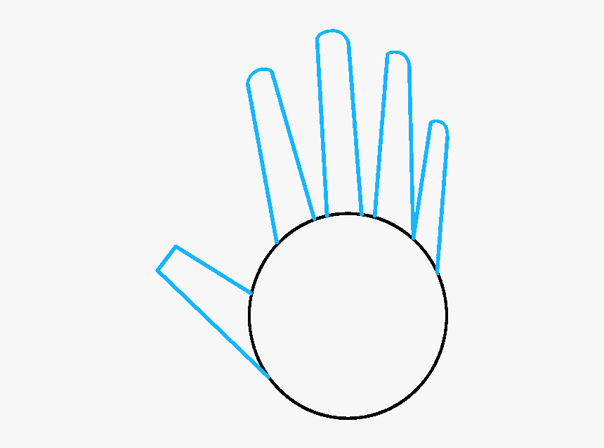 How To Draw Hand, HD Png Download, Free Download