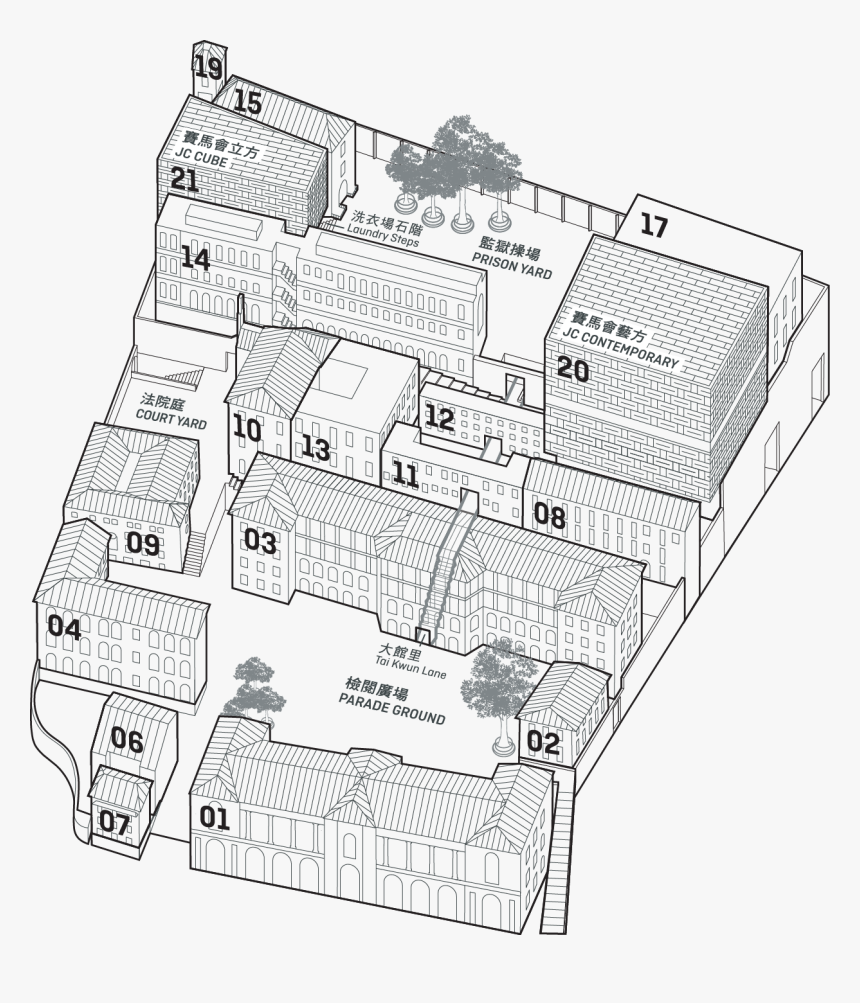 Tai Kwun Centre For Heritage And Art Plan, HD Png Download, Free Download