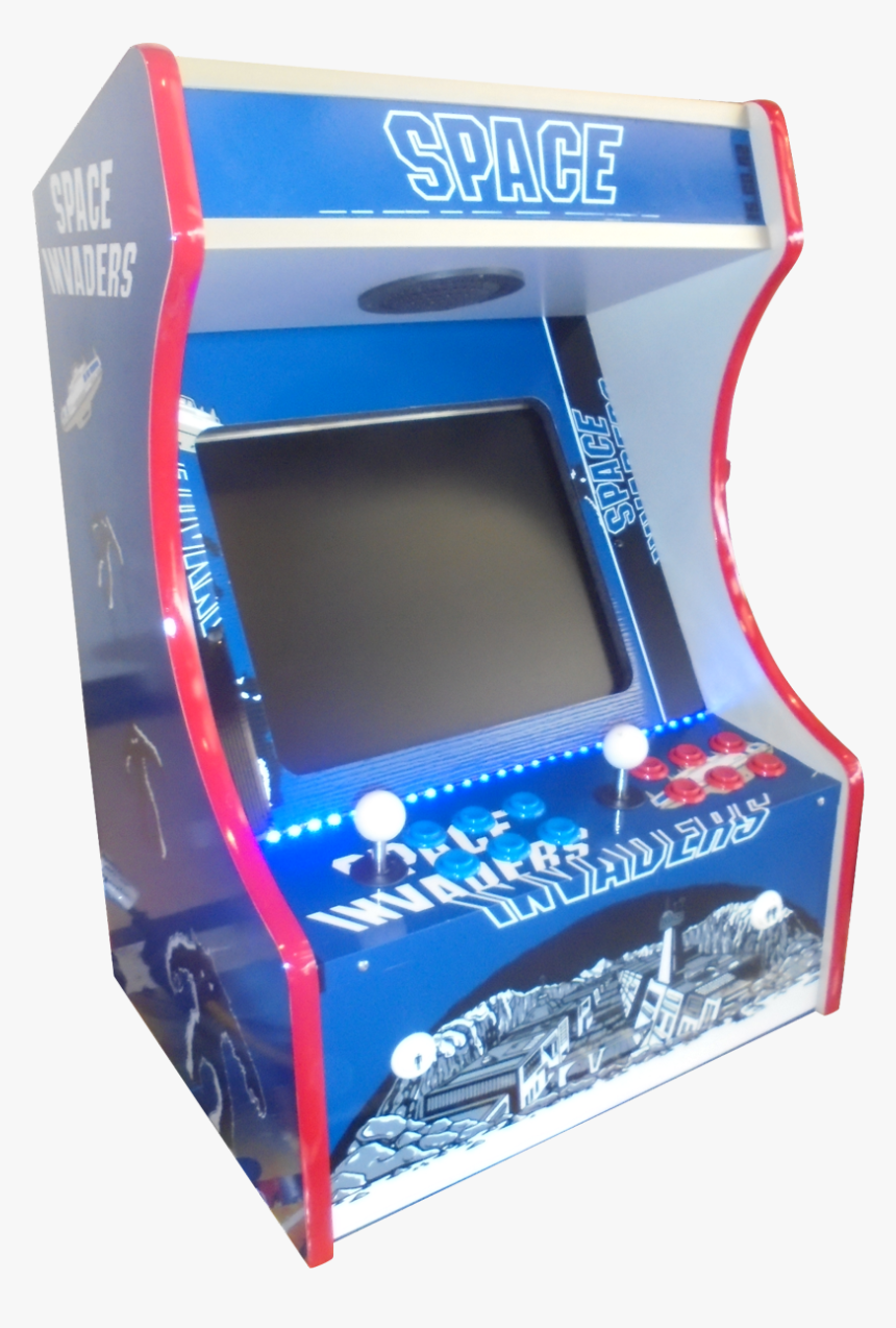 Space Invaders Blue Bar Top "
 Title="space Invaders, HD Png Download, Free Download