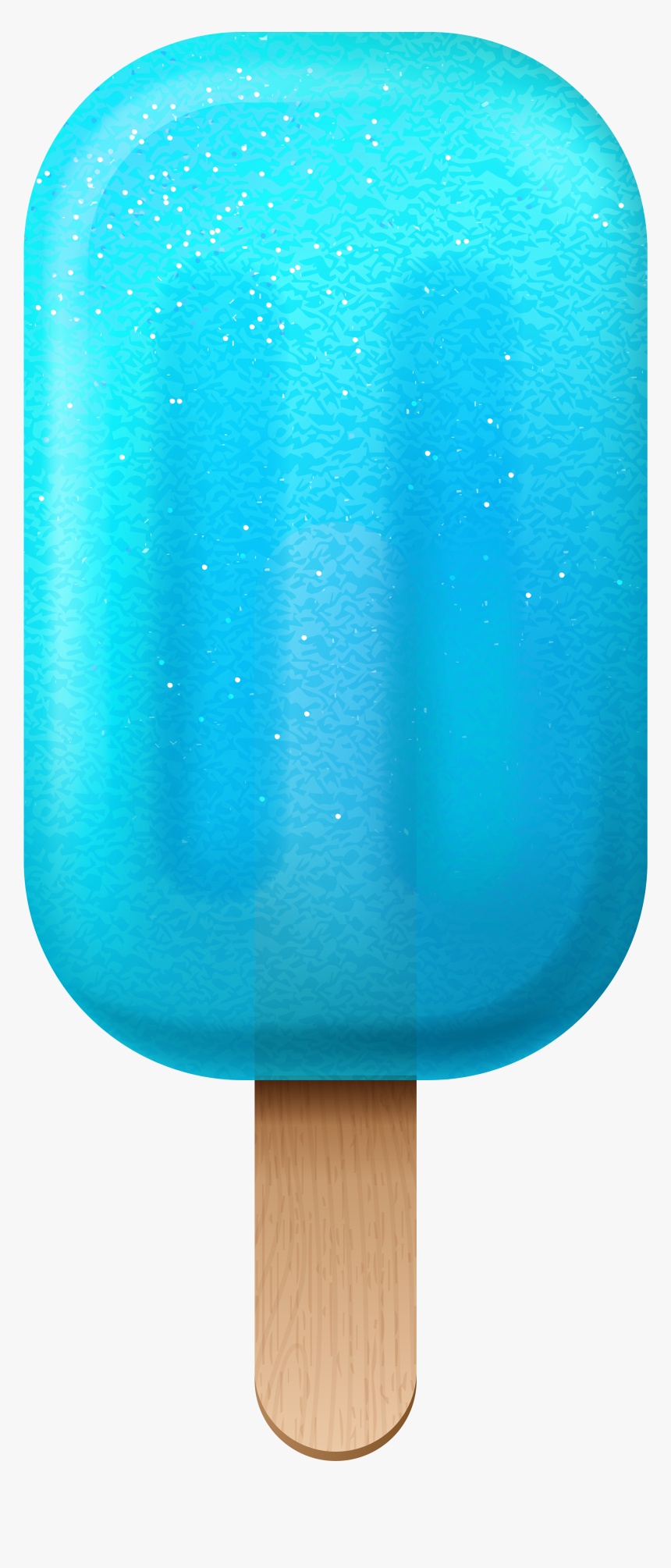 Blue Ice Cream Png Clipart Image - Blue Ice Cream Clipart, Transparent Png, Free Download