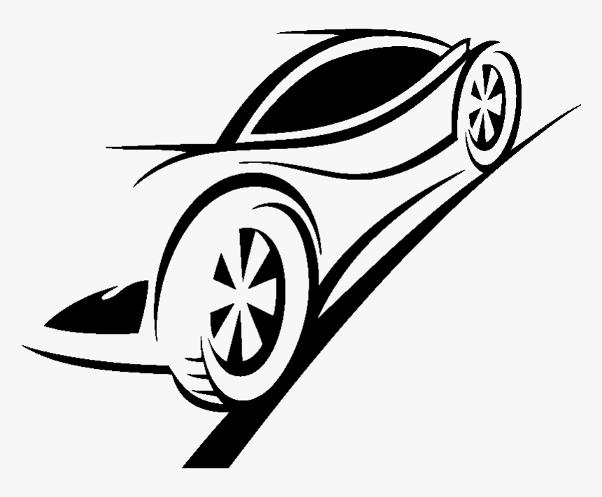 Sports Car Drawing, HD Png Download, Free Download