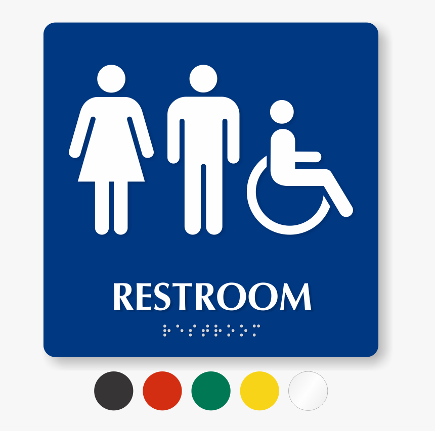 Transparent Male Symbol Png - Restroom Sign, Png Download, Free Download