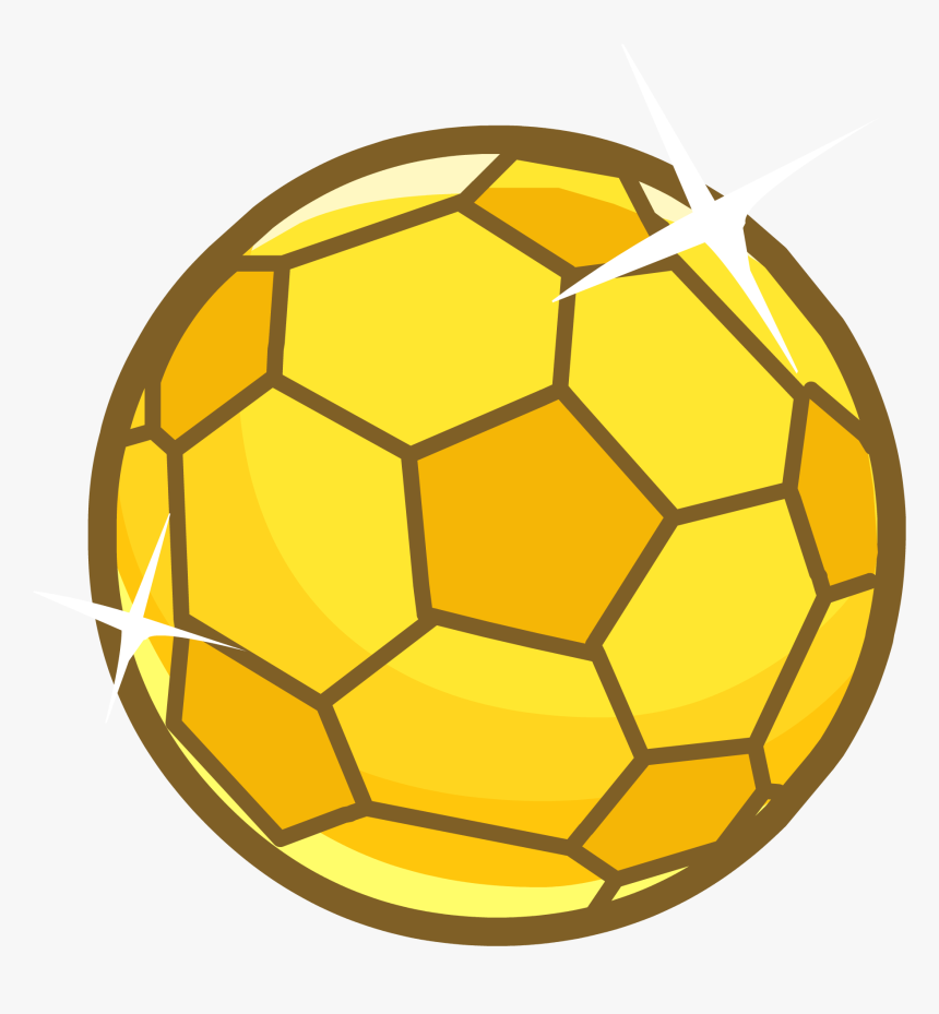 Golden Football Png Image - Golden Soccer Ball Png, Transparent Png, Free Download