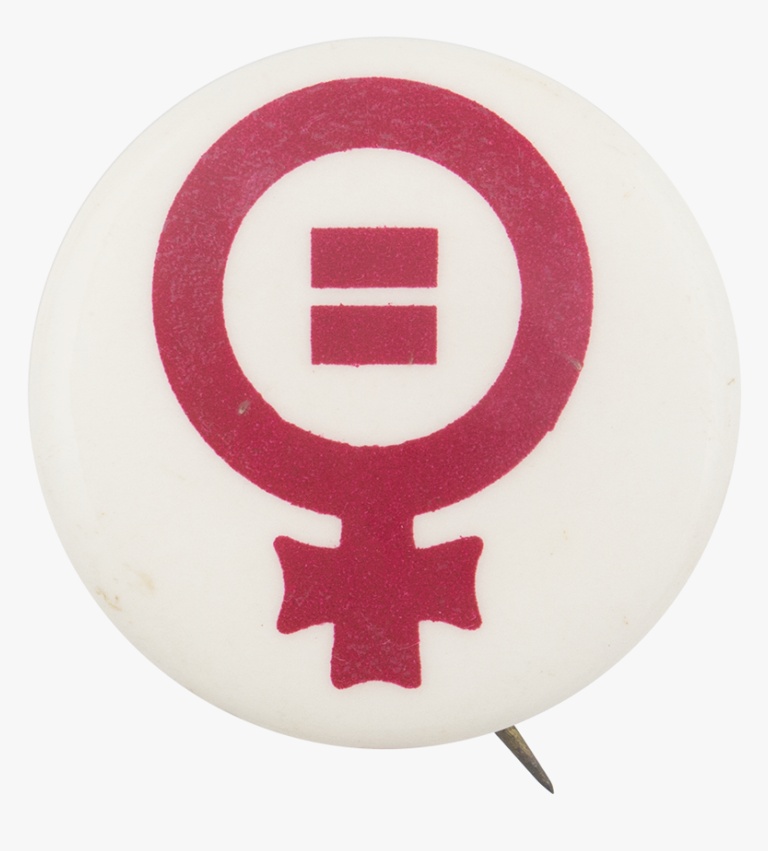 Female Equality Cause Button Museum - Cross, HD Png Download, Free Download