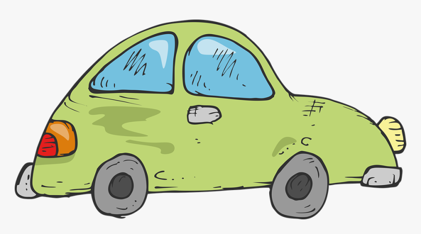 Drawing, Green Car, Childrens Car, Kids Design, Green - Kids Drawing Car Free, HD Png Download, Free Download