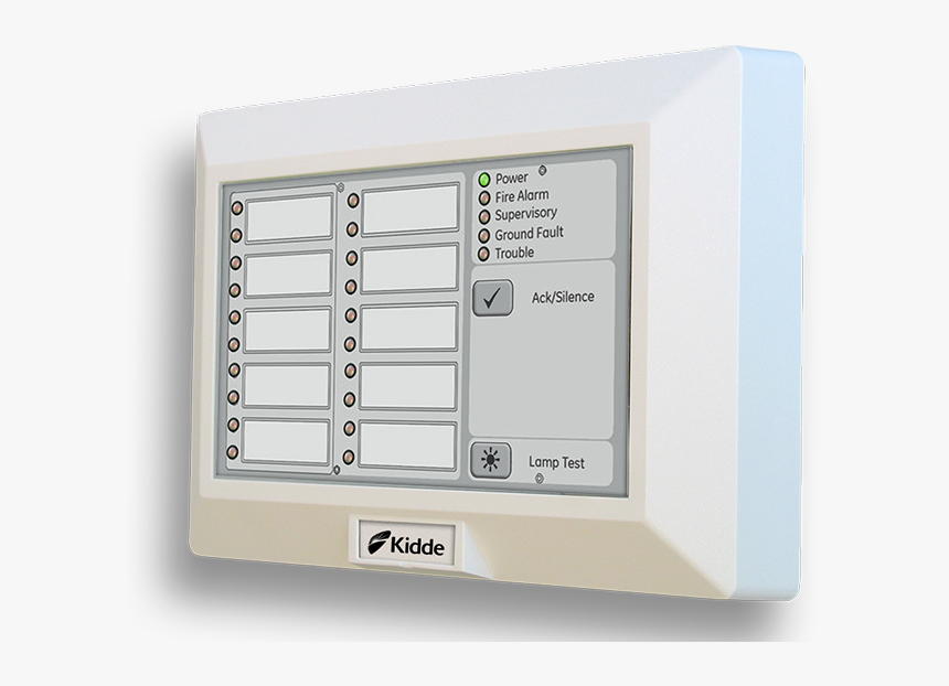 10-zone Remote Annunciator With System Status Leds - Display Device, HD Png Download, Free Download