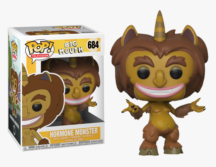 Hormone Monster Pop Vinyl Figure - Big Mouth Funko Pop, HD Png Download, Free Download