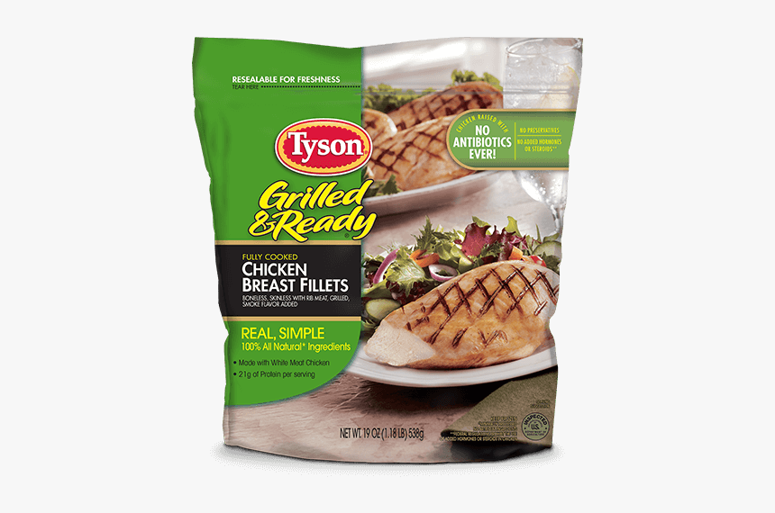 Tyson Grilled Chicken Breast Fillets, HD Png Download, Free Download