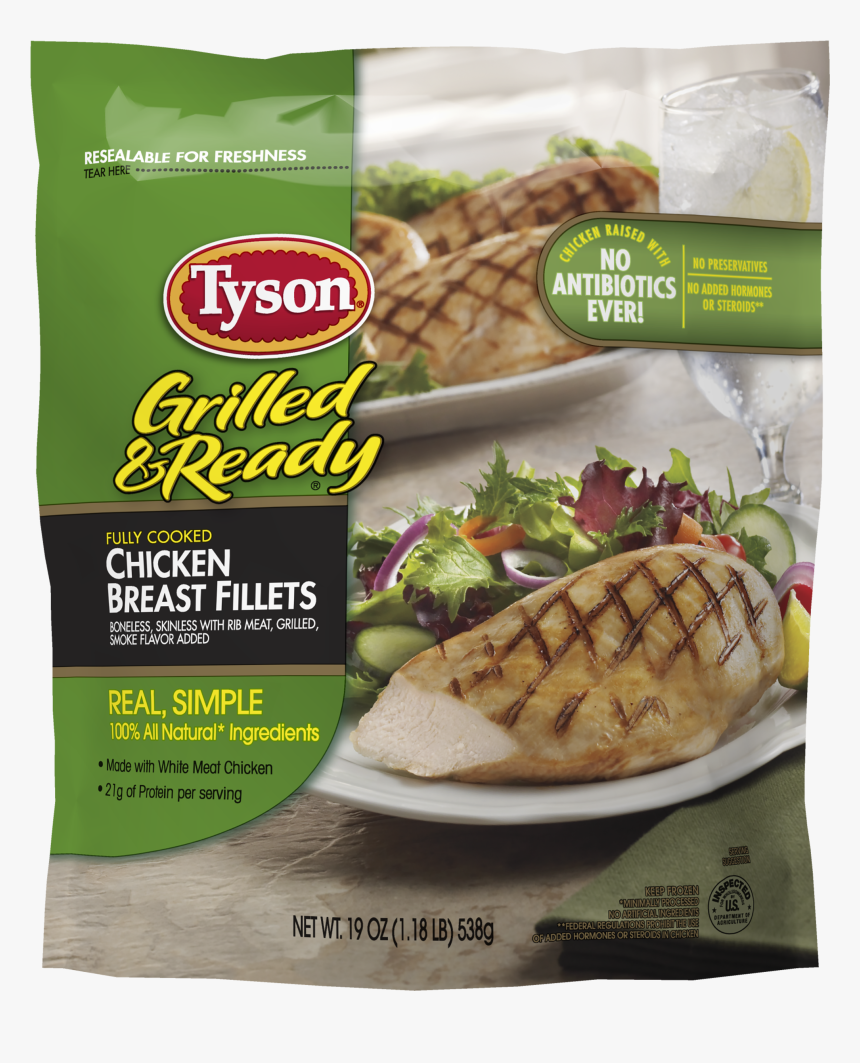 Tyson Grilled Chicken Breast Fillets, HD Png Download, Free Download